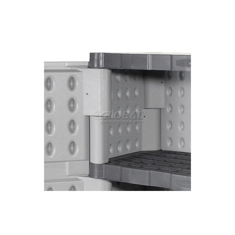 Rubbermaid 7083 Plastic Storage Full Double Door 36"W x 18"D x