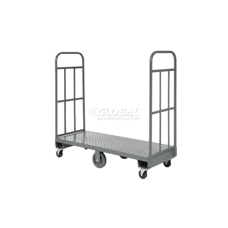 Best Value Steel Deck Narrow Aisle High End UBoat Platform Truck 60 x