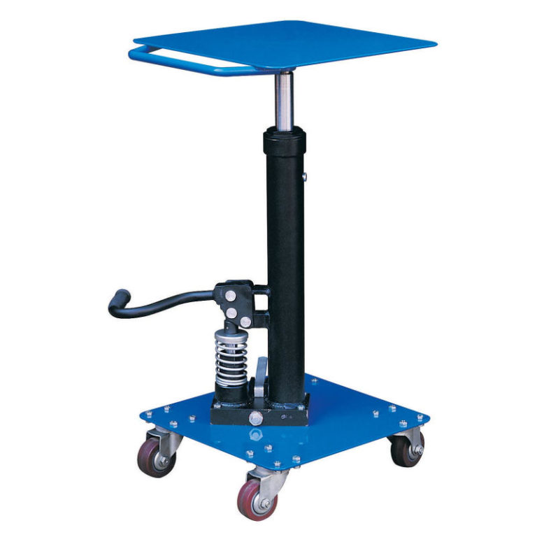 Work Positioning Post Lift Table Foot Control 200 Lb. Capacity ErgoSpec