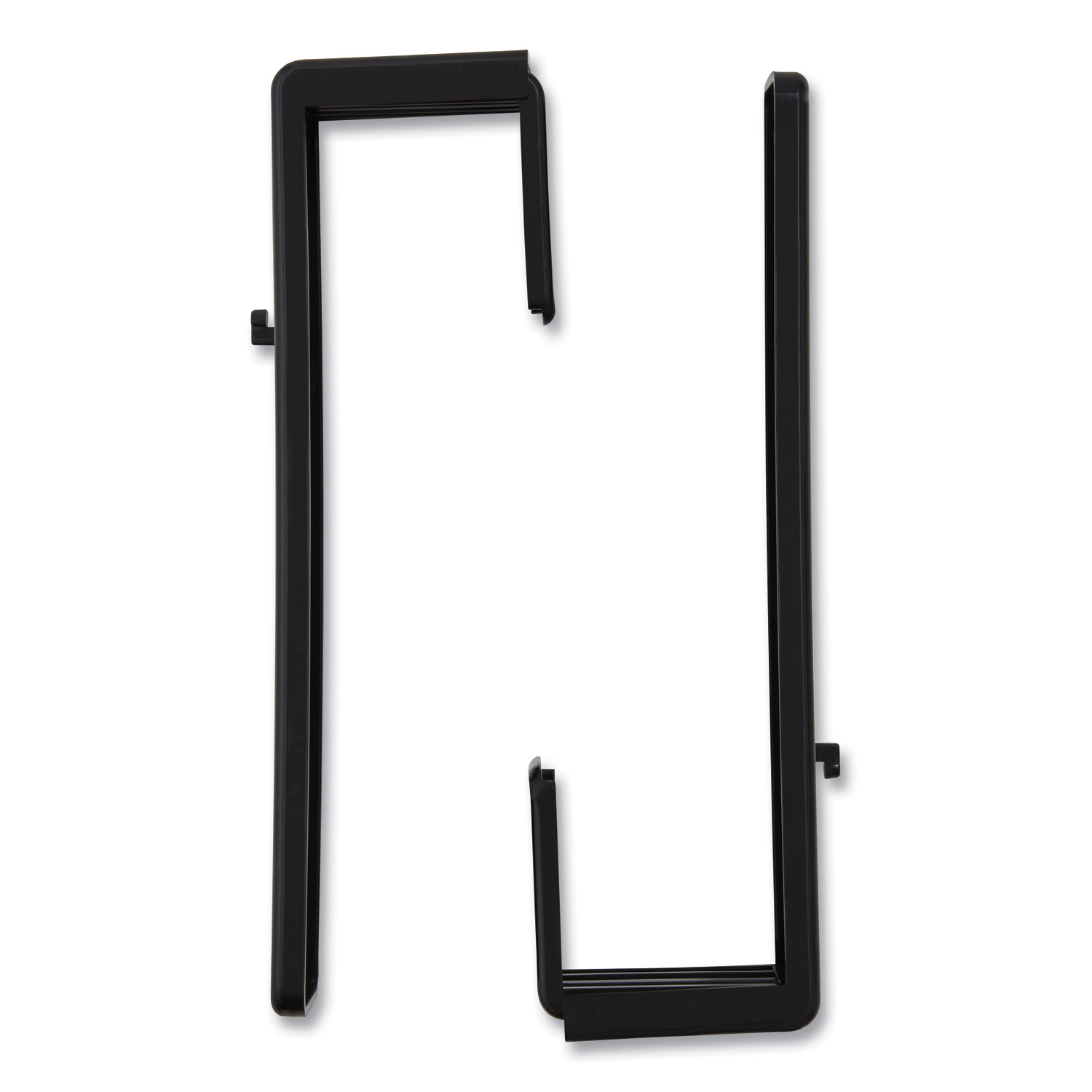 Over-the-Wall Cubicle File Hangers, Black, 2/Pack | ErgoSpec