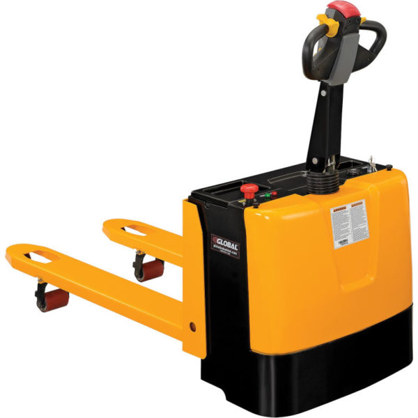 Global Industrial SelfPropelled Electric Pallet Jack Truck 3300 Lb