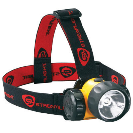 Streamlight® Yellow HAZ-LO® Head Lamp With LED (3 AA Alkaline Batteries Included)