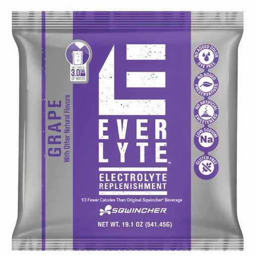 Sqwincher® 19.1 Ounce Lite™ Instant Powder Concentrate Packet Grape Electrolyte Drink- Yields 3 Gallons (20 Packets Per Case)