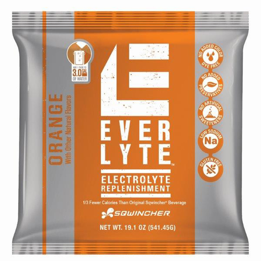 Sqwincher® 19.1 Ounce Lite™ Instant Powder Concentrate Packet Orange Electrolyte Drink- Yields 3 Gallons (20 Packets Per Case)