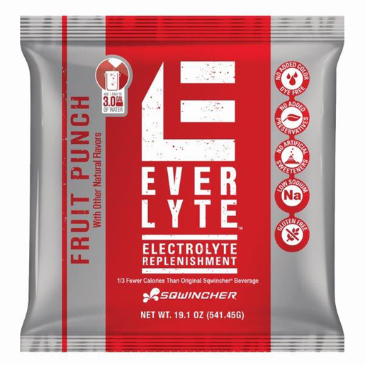 Sqwincher® 19.1 Ounce Lite™ Instant Powder Concentrate Packet Fruit Punch Electrolyte Drink- Yields 3 Gallons (20 Packets Per Case)