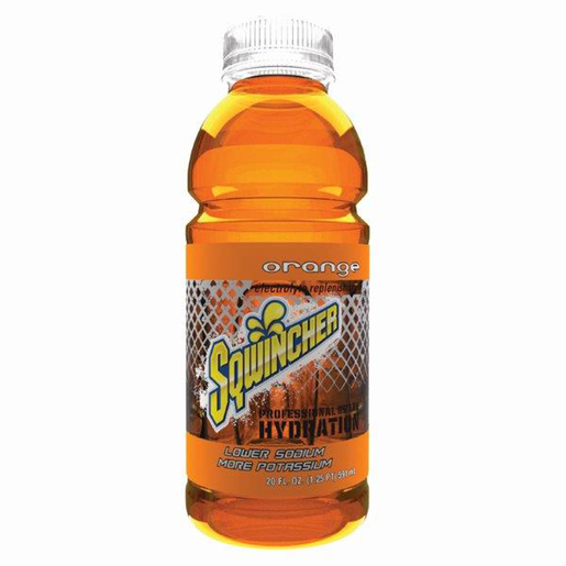 Sqwincher® 20 Ounce Liquid - Ready To Drink Orange Electrolyte Drink (24 Each Per Case)