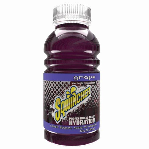 Sqwincher® 12 Ounce Liquid - Ready To Drink Grape Electrolyte Drink (24 Each Per Case)