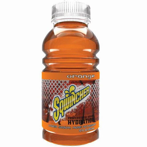 Sqwincher® 12 Ounce Liquid - Ready To Drink Orange Electrolyte Drink (24 Each Per Case)