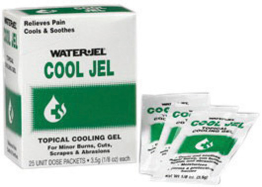Water-Jel® Technologies 3.5 Gram Unit Dose Foil Pack Cool Jel® Topical Cooling Gel (25 Per Box)