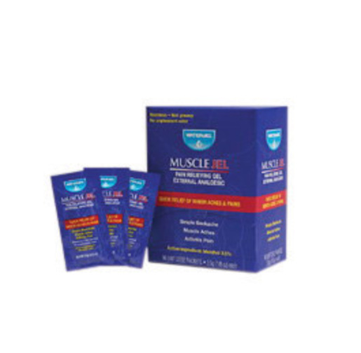 Water-Jel® Technologies 3.5 Gram Unit Dose Foil Pack Muscle Jel® Topical Analgesic Gel (96 Per Box)