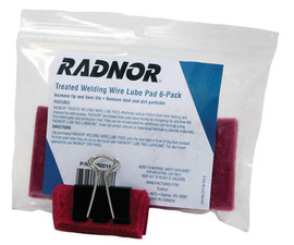 Radnor Treated Wire Lube Pads (6 Per Package)