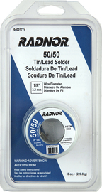 1/8" Radnor by Harris 50/50 (Tin/Lead) Solder 8 Ounce Spool