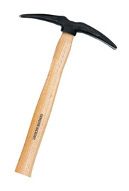 Radnor Model WH-40 Wood Handle Chipping Hammer With Curved Cone and Chisel