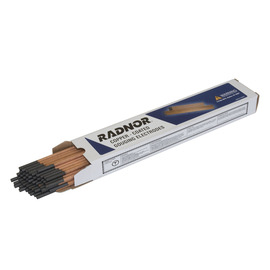 Radnor 3/16" X 12" Copper-Coated Pointed Carbon Air/Carbon Arc Gouging Electrode (50 Per Box)