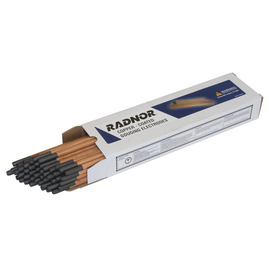 Radnor 5/16" X 12" Copper-Coated Pointed Carbon Air/Carbon Arc Gouging Electrode (50 Per Box)