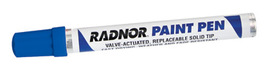 Radnor Blue Fiber Tip Paint Pen