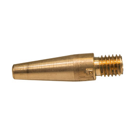 Radnor Model 16ST-45 .045" 16ST Series Heavy Duty Tapered Contact Tip For 350 - 600A Tweco No. 6 And Spray Master Series MIG Guns (25 Per Package)
