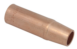 Radnor Model 23-62-F 3.110" Self-Insulated Nozzle For Up To 450A Tweco No. 3 Series MIG Guns (2 Per Package)
