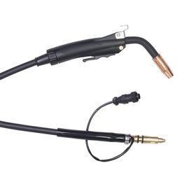 Radnor 130 A - 190 A Pro .030" - .035" Air Cooled MIG Gun With 10' Cable And Miller Style Connector