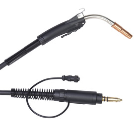 Radnor 200 A - 320 A Pro .030" - .035" Air Cooled MIG Gun With 15' Cable And Miller Style Connector