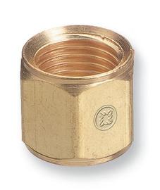Radnor 7 B-Size Brass Oxygen Hose Nut (CGA-022) (Bulk Package)