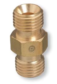 Radnor B-Size To B-Size Left Hand Threaded Acetylene/Fuel Gas Hose Coupler (Bulk Packaged)