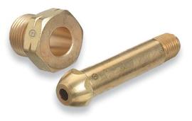Radnor Model WD2120 CGA-510 Acetylene Nut And Nipple (Contains 1 Each 15-2 And 15-3)