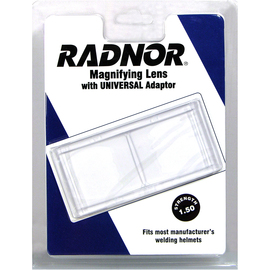 Radnor 2" X 4 1/4" 1.5 Diopter Polycarbonate Magnifying Lens With Universal Adapter