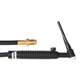 Radnor Model 26FV-25-R 200 Amp Air Cooled Flexible Head TIG Torch Package With 25' Lead And Rubber Power Cable