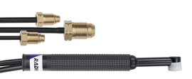 Radnor Model 24WN-25 180 Amp Water Cooled 90¡ Head TIG Torch Package With 25' Lead And Vinyl Power Cable