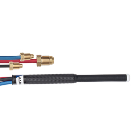 Radnor Model 25-12-R 200 Amp Water Cooled 180¡ Flexible Head TIG Torch Package With 12.5' Lead And Rubber Power Cable