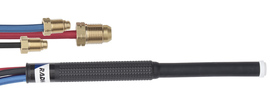 Radnor Model 25-25-R 200 Amp Water Cooled 180¡ Flexible Head TIG Torch Package With 25' Lead And Rubber Power Cable