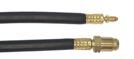 Radnor Model 40V64P 12 1/2' Braided Rubber TIG Power Cable For Radnor Model 18 And 18P Torches