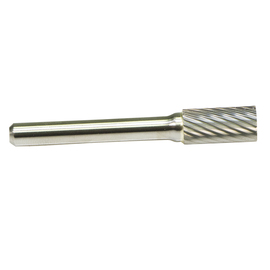 Radnor SA-3SC 3/8" X 3/4" X 1/4" X 2 1/2" Cylinder - Plain End Single Cut Tungsten Carbide Bur