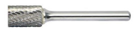 Radnor SA-51DC 1/4" Dia X 1/2" X 1/8" X 2" Cylinder (No End Cut) Double Cut Carbide Bur
