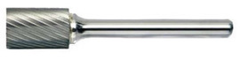 Radnor SA-6SC 5/8" Dia X 1" X 1/4" X 2 3/4" Cylinder (No End Cut) Single Cut Carbide Bur