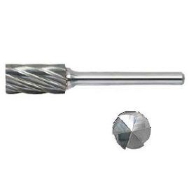 Radnor SB-9FM 1" Dia X 1" X 1/4" X 2 3/4" Cylinder (End Cut) Aluminum Cut Carbide Bur