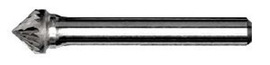 Radnor SK-5DC 1/2" Dia X 1/4" X 1/4" X 2" 90¡ Included Cone Double Cut Carbide Bur