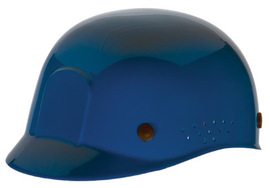 Radnor Blue Polyethylene Cap Style Bump Cap With Suspension