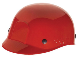 Radnor Red Polyethylene Cap Style Bump Cap With Suspension