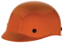 Radnor Orange Polyethylene Cap Style Bump Cap With Suspension