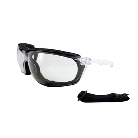 Radnor RelEyeª Ultra Light Removable Foam Lined Safety Glases With Clear Frame And Clear Lens