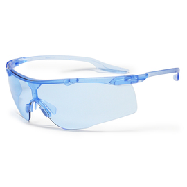 Radnor Saffireª Safety Glasses With Blue Frame And Light Blue Lens