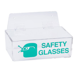 Radnor Clear Acrylic Tray Style Safety Glasses Dispenser With Lid