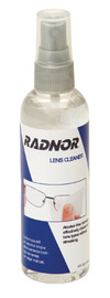 Radnor 4 Ounce Pump Bottle Alcohol-Free Lens Cleaner For Polycarbonate, Plastic And Glass Eyewear Lenses