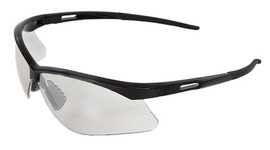 Radnor Premier Series Readers 2.5 Diopter Safety Glasses With Black Frame And Clear Polycarbonate Lens