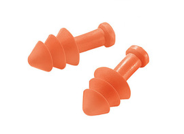 Radnor Multiple Use Triple Flange Orange Polyurethane And Foam Uncorded Earplugs (100 Pair Per Box)