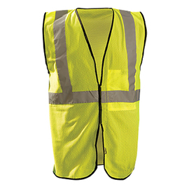 Radnor 2X | 3X | 2X/3X Yellow Polyester/Mesh Economy Vest