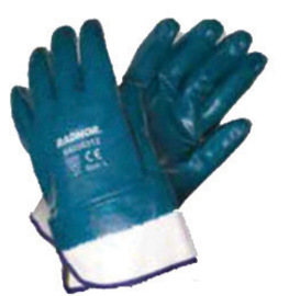 Radnor Large Heavy Weight Nitrile Fully Coated Jersey Lined Work Glove With Safety Cuff (144 Pair Per Case)