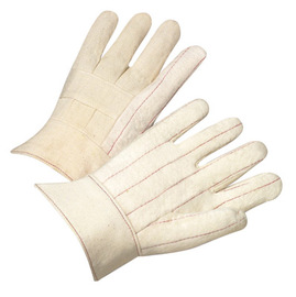 Radnor Heavy-Weight Nap-Out Hot Mill Glove With Band Top Cuff